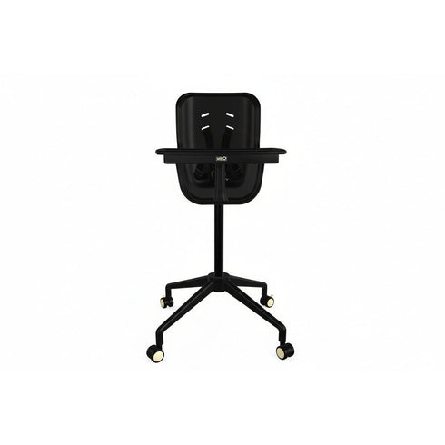 Melo Revel Air High Chair - Black/Brushed Brass