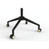 Melo Revel Air High Chair - Black/Brushed Brass