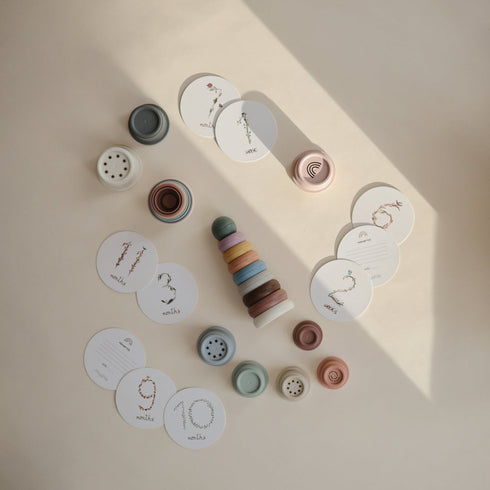 Mushie Milestone Cards