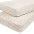 Elys & Co Linear Leaf Crib Set Boys