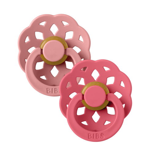 BIBS Boheme 2 Pack Latex Pacifiers