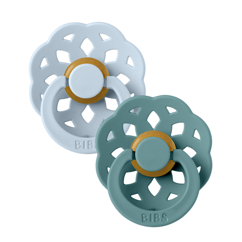 BIBS Boheme 2 Pack Latex Pacifiers