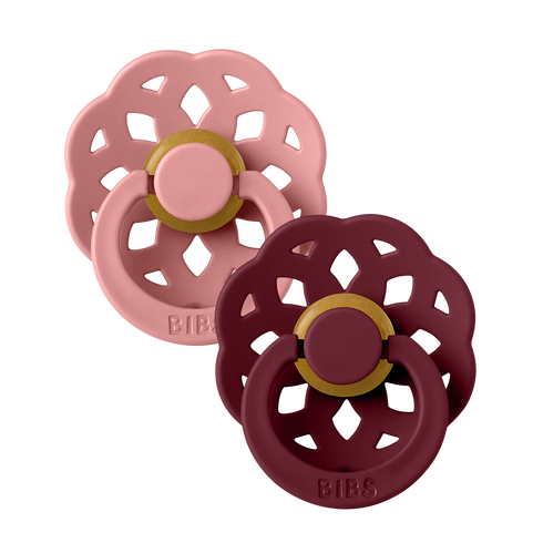 BIBS Boheme 2 Pack Latex Pacifiers