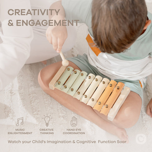 Comfy Cub 4-Piece Kids Musical Instruments for Toddlers