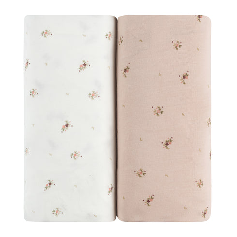 Ely's Co. Jersey Cotton Knit bassinet Sheet Set