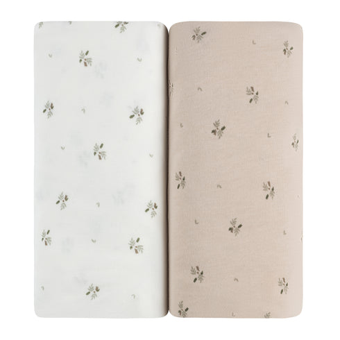 Ely's Co. Jersey Cotton Knit bassinet Sheet Set