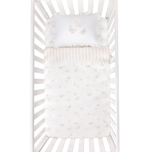 Elys & Co Butterfly Crib Set Girls