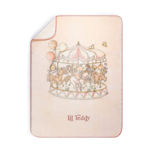 Little Teddy’s Merry Go Snuggle Sugary Pink Girls