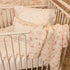Petite Belle Lafayette Pink Lace Embroidered Crib Set