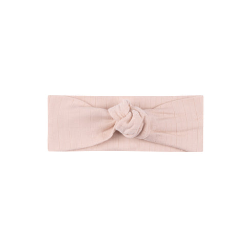 Elys & Co Organic Cotton Wide Rib Embroidered Collection- Headband Girls