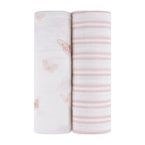 Ely`s & Co Muslin Swaddle 2 Pack