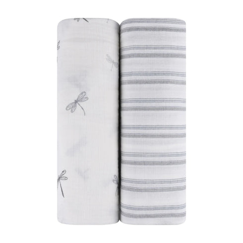 Ely`s & Co Muslin Swaddle 2 Pack