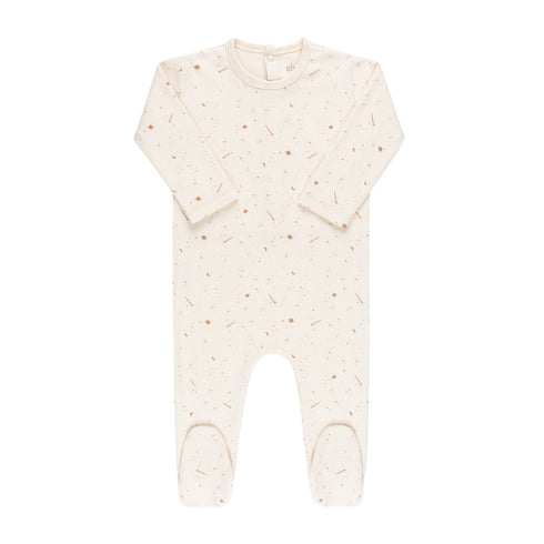 Ely's & Co Brushed Cotton - Celestial Collection - Footies