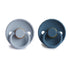 Frigg Rope Natural Rubber Baby Pacifier | 2-Pack