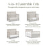 Franklin & Ben Emory Farmhouse 4-in-1 Convertible Crib