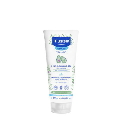 Mustela Organic Cleansing Gel with Olive Oil and Aloe