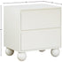 Meridian Furniture Kent Ash Wood Nightstand