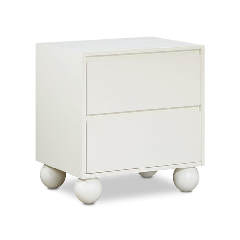 Meridian Furniture Kent Ash Wood Nightstand
