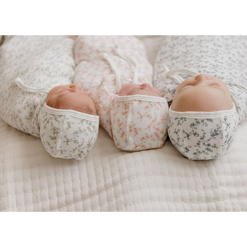 Elys & Co Velour Vine Pattern Collection Swaddle Boys