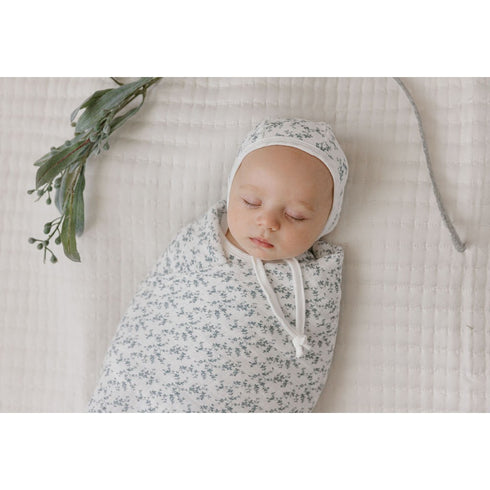 Elys & Co Velour Vine Pattern Collection Swaddle Boys