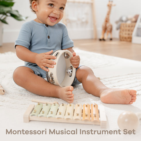 Comfy Cub 4-Piece Kids Musical Instruments for Toddlers