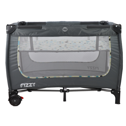 Fizzy Pack 'n' Play 2-Level Playpen Black
