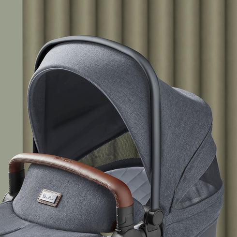 Silver Cross Wave Tandem Bassinet with Sustainable Fabrics