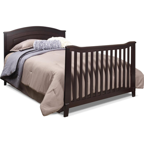 Sorelle Berkley Round Top Panel Crib