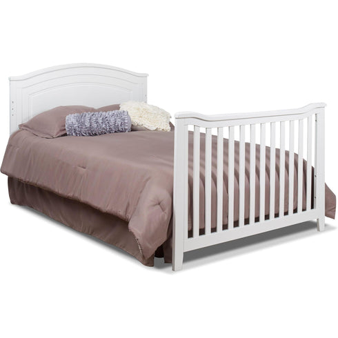 Sorelle Berkley Round Top Panel Crib