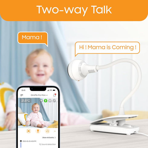 ChillaxBaby Giraffe Pro Max Baby Monitor