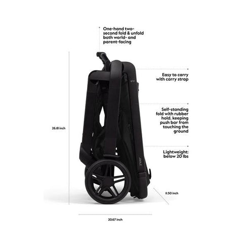 Joolz Hub2+ Chassis and Seat Space Black
