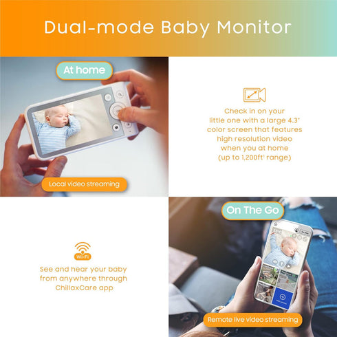 ChillaxBaby Daily Baby Monitor (2 Cameras)