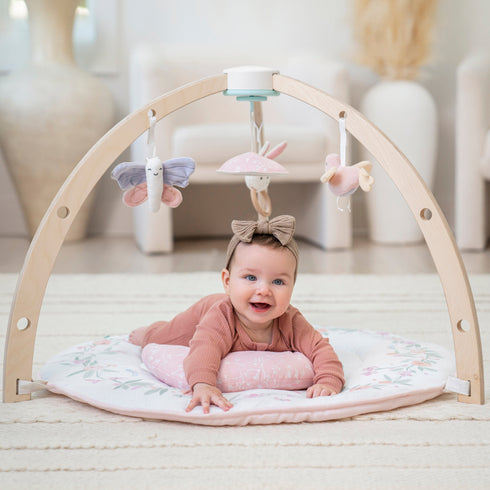 aden + anais baby activity gym ma fleur girls