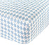 Abstract Fitted Cotton Standard Crib Sheet