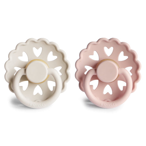 Frigg Andersen Fairytale Natural Rubber Baby Pacifier | 2-Pack