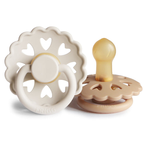 Frigg Andersen Fairytale Natural Rubber Baby Pacifier | 2-Pack
