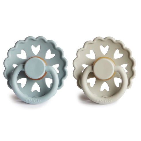 Frigg Andersen Fairytale Natural Rubber Baby Pacifier | 2-Pack