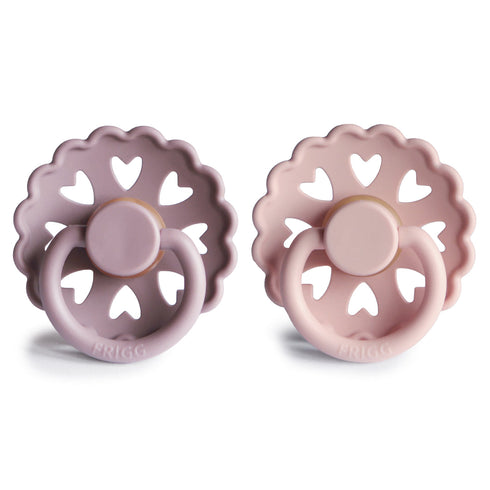 Frigg Andersen Fairytale Natural Rubber Baby Pacifier | 2-Pack