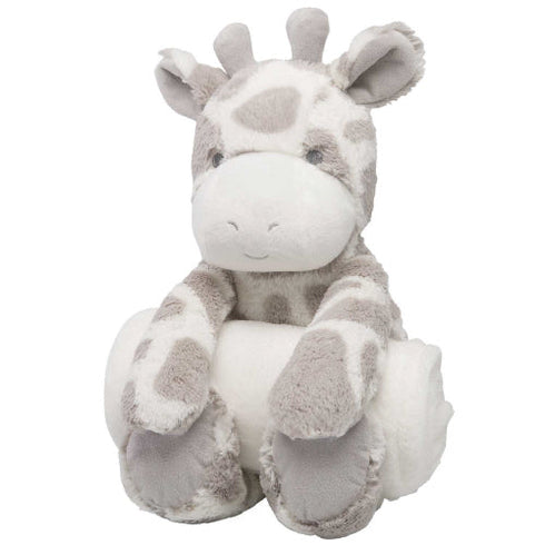 Elegant Baby Bedtime Huggie Plush Toy with Blanket