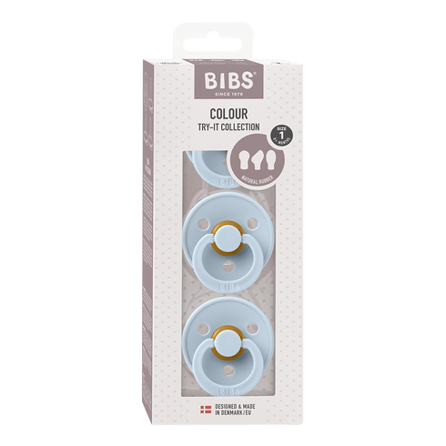 BIBS Try It Collection Pacifiers (3 Pack)