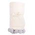 Elegant Baby Pom Trim Fleece Baby Blanket