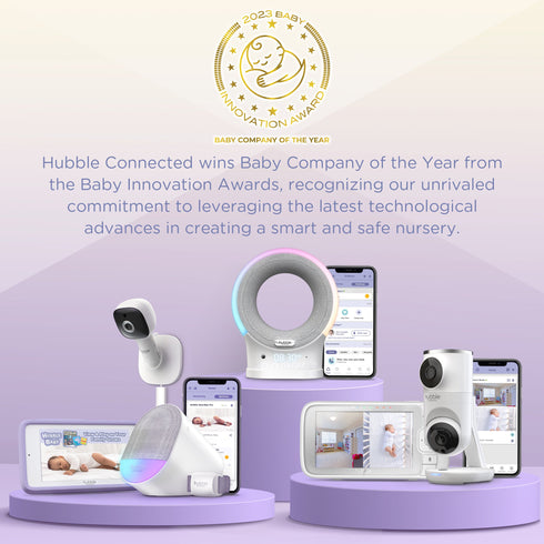 Hubble Nursery Pal Link Premium Single Baby Monitor