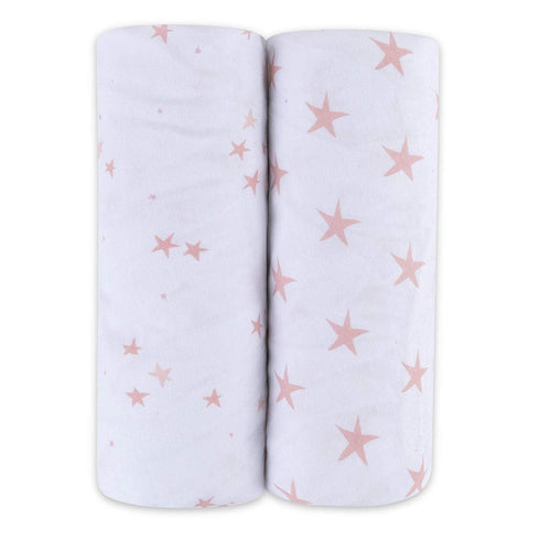 Ely's Co. Jersey Cotton Knit bassinet Sheet Set