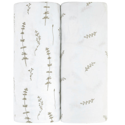 Ely's Co. Jersey Cotton Knit bassinet Sheet Set