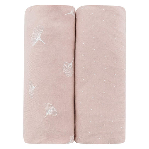Ely's Co. Jersey Cotton Knit bassinet Sheet Set
