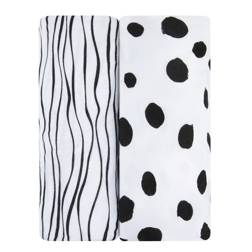 Ely's Co. Jersey Cotton Knit bassinet Sheet Set