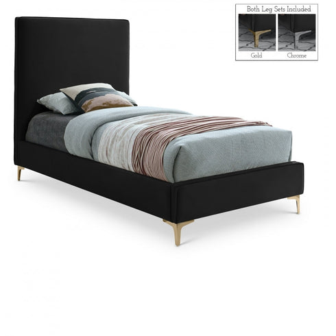 Meridian Furniture Geri Velvet Bed