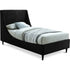 Meridian Furniture Eva Velvet Bed