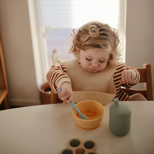 Mushie Silicone Feeding Spoons