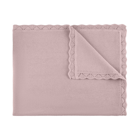 Pippin Lace Knitted Blanket